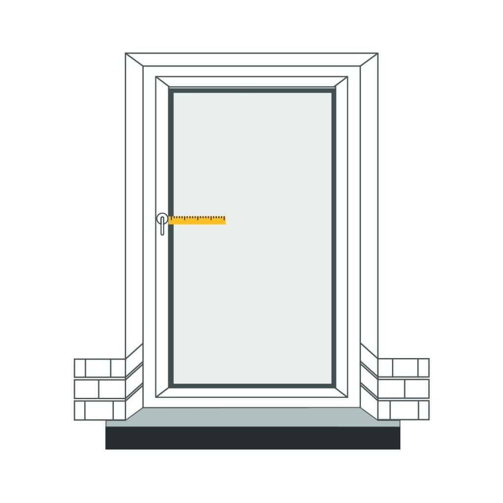 Window with lock.