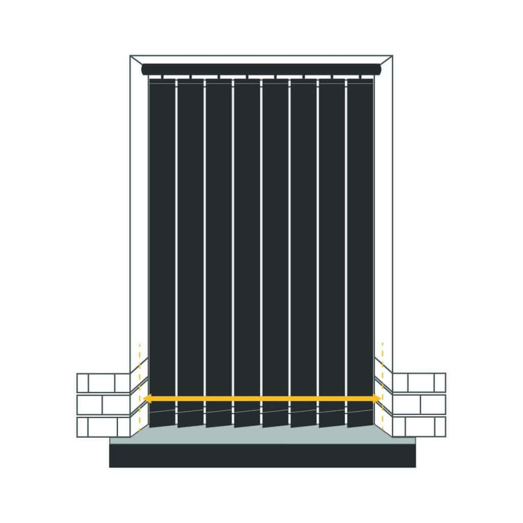 Vertical Blinds.