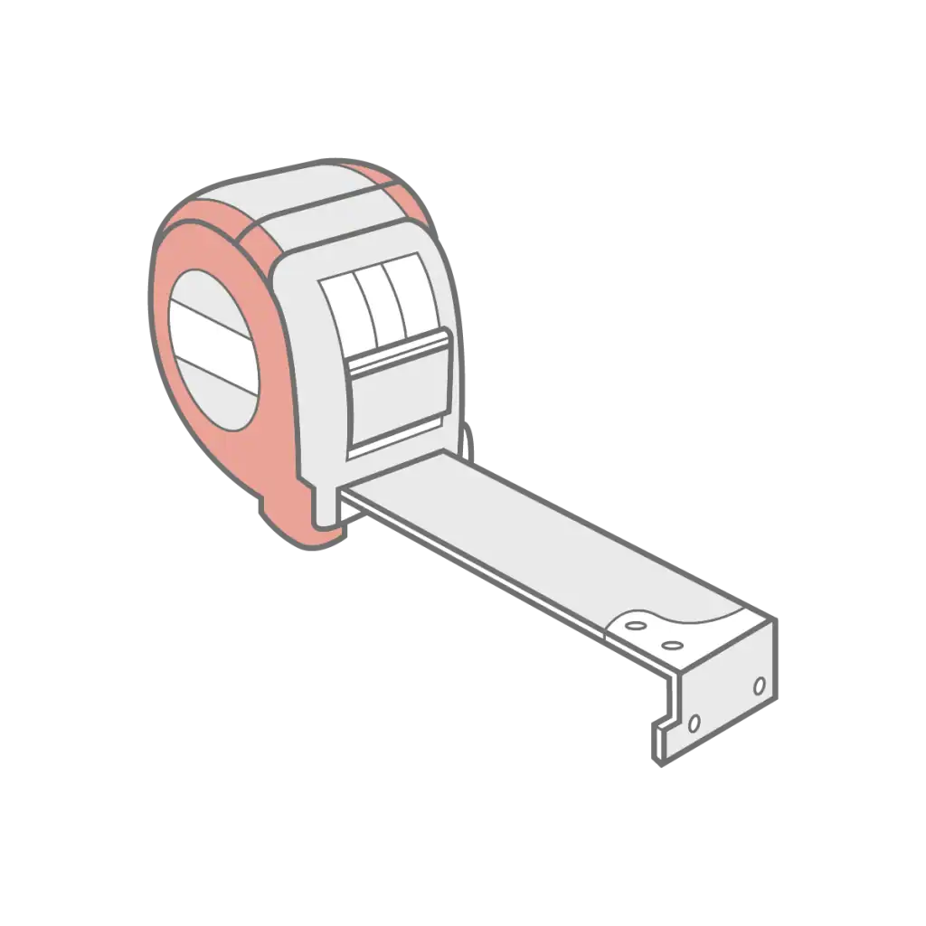 Blinds Tape Measure.