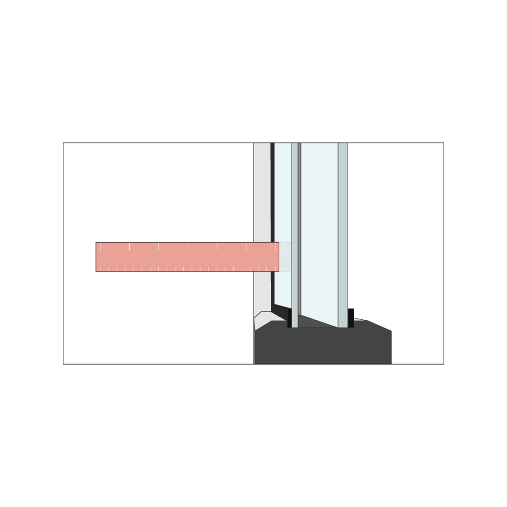 Vertical window blin.