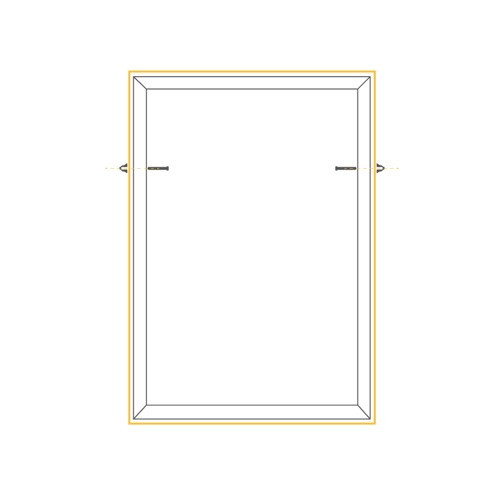 Blind window shade.