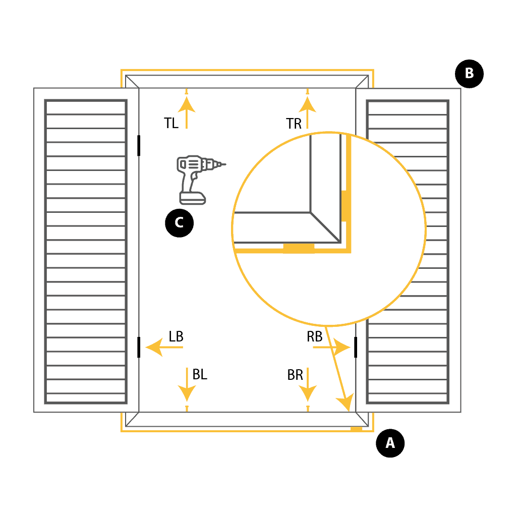 Blinds Installation.