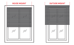 Black window blinds.