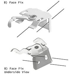 Adjustable face fix.