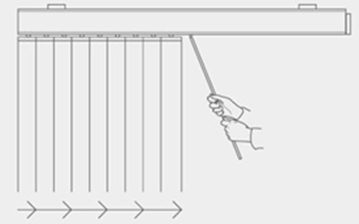 Adjustable blind sla.