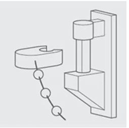 Adjustable blind mec.