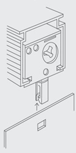Adjustable blind mec.