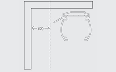 Adjustable blind bra.